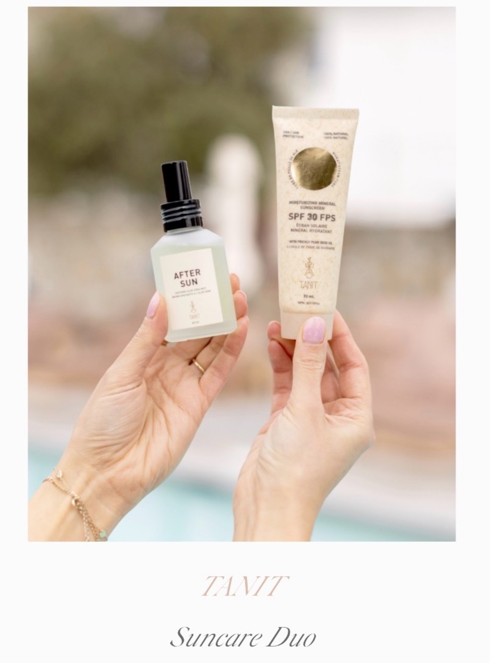 Jilly box- Tanit Moisturizing Suncare Duo